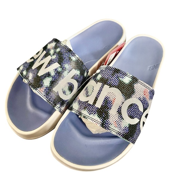New Balance Multicolor Slide Sandals sz 11 nwt - Picture 1 of 5